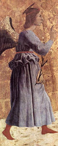 Piero della Francesca Archangel Gabriel oil painting picture